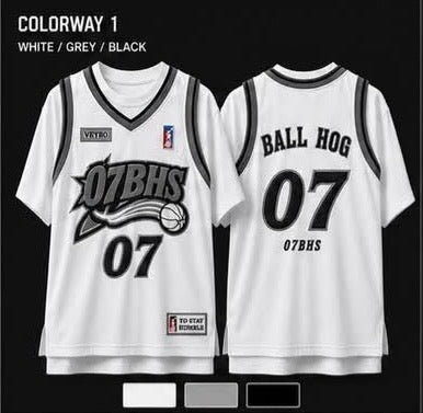 White ball hog summer jerseys